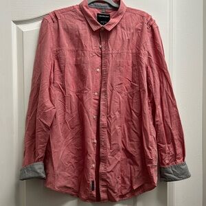 Calvin Klein Jeans Men’s Long sleeve button down shirt size Large